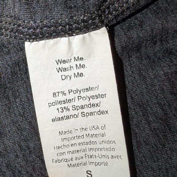 Beyond Yoga | Spacedye One Shoulder Cropped Tank Darkest Night | Size Small - Picture 9 of 10